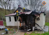 Миргородський район: рятувальники загасили пожежу в будинку