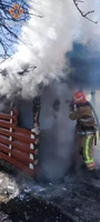 Вогнеборці ліквідували пожежу каплиці в Солотвинській ТГ