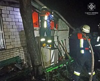 Броварський район: ліквідовано загорання господарчої будівлі на території церкви