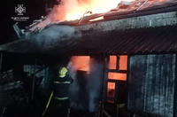 Котельва: рятувальники ліквідували пожежу в господарчій споруді