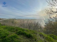 Бориспільський район: рятувальники за добу двічі залучалися до гасіння пожеж в екосистемах