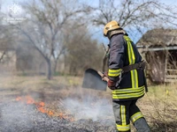За минулу добу на Сумщині рятувальники вісім разів приборкували пожежі сухої рослинності