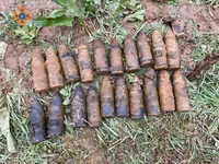 Піротехніки ГУ ДСНС України в області знешкодили 20 вибухонебезпечних предметів часів ІІ Світової війни.