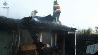 Вишгородський район: рятувальниками ліквідовано пожежу в господарчій споруді