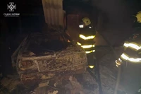 Павлоградський район: вогнеборці загасили пожежу на території садового товариства