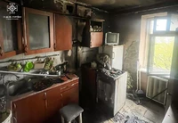 М. Львів: вогнеборці ліквідували пожежу в десятиповерховому житловому будинку