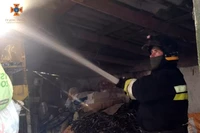 Дніпровський район: вогнеборці ліквідували пожежу в господарчій споруді