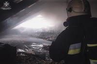 Волочиські надзвичайники врятували від знищення вогнем житловий будинок