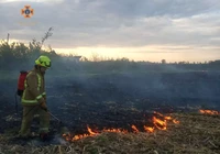 Кременчуцький район: вогнеборці загасили пожежу сухої рослинності