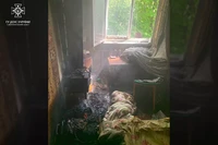 Кам’янський район: на пожежі чоловік та жінка отримали отруєння продуктами горіння