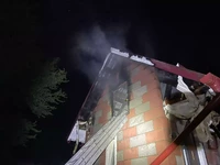 На Сарненщині рятувальники ліквідували пожежу у приватному господарстві