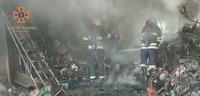 Фастівський район: ліквідовано пожежу в гаражі