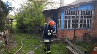 На Охтирщині вогнеборці ліквідували пожежу, яка призвела до трагедії