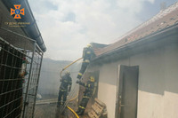 Хмільницький район: ліквідовано пожежу господарчої будівлі
