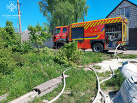 Харківський район: ліквідована пожежа у приватному будинку