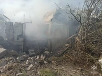 Миколаївська область: вогнеборці ліквідували дві пожежі, які виникли в результаті обстрілу
