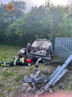 Рятувальники ліквідували наслідки ДТП в місті Тлумач за участі легкового автомобіля.