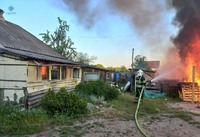 Вишгородський район: рятувальники ліквідували загорання господарчої будівлі