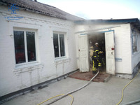 Білоцерківський район: рятувальники ліквідували пожежу в житловому будинку