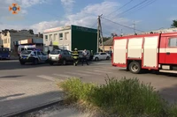 М. Павлоград: внаслідок ДТП за участю трьох автомобілів постраждало 4 людини, з яких двоє дітей