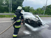Богодухівський район: рятувальники ліквідували наслідки ДТП за участі вантажного і легкового автомобілів