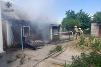 Криворізький район: вогнеборці ліквідували займання в літній кухні
