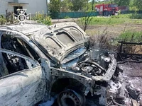 Золочівський район: вогнеборці ліквідували пожежу в автомобілі "Renault Megane"