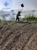 Бориспільський район: рятувальники двічі залучалися до гасіння трав’яного настилу
