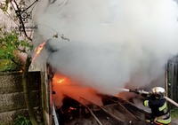 Обухівський район: ліквідовано пожежу в приватному гаражі