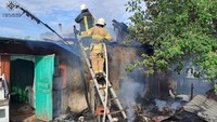 Подільський район: рятувальники ліквідували пожежу житлового будинку