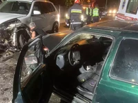Львівський район: рятувальники ліквідували наслідки ДТП за участю двох автомобілів
