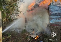 Бучанський район: ліквідовано загорання господарчої будівлі
