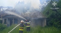 Білоцерківський район: вогнеборці ліквідували загорання нежитлового будинку