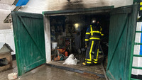 Білоцерківський район: ліквідовано загорання гаража