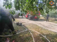 Вишгородський район: рятувальники ліквідували загорання гаражу