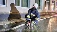 Одеська область: рятувальники разом із працівниками місцевих пожежних команд ліквідували пожежу у ліцеї
