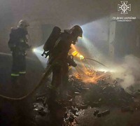 Київська область: ліквідовано загорання твердопаливних брикетів