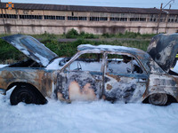 Чопські вогнеборці ліквідували пожежу в автомобілі