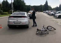 Поліція Полтавщини встановлює обставини ДТП, в якій постраждав велосипедист