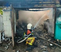 Фастівський район: рятувальниками ліквідовано загорання приватного гаражу