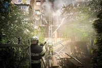 М. Чернівці: рятувальники ліквідували пожежу в багатоквартирному житловому будинку