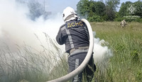 Обухівський район: вогнеборці ліквідували загорання сухостою