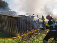 На Сарненщині вогнеборці ліквідували дві пожежі у приватних домогосподарствах