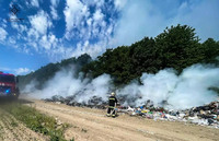 5 червня підрозділи ДСНС ліквідували 5 пожеж сухої трави та сміття на відкритій території
