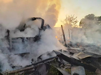У Сарненському районі рятувальники ліквідували пожежу у приватному господарстві