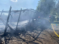 Сарненський район: рятувальники ліквідували пожежу у приватному господарстві