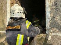 Березівський район: рятувальники ліквідували пожежу в закинутій споруді