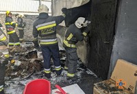Білоцерківський район: ліквідовано пожежу в магазині
