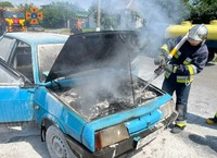 Білоцерківський район: ліквідовано загорання автомобіля
