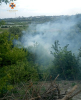 Білоцерківський район: рятувальники двічі ліквідували загорання трав’яного настилу